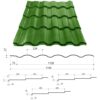Металочерепиця VALENCIA 0,5 мм PEMA RAL 7024 ArcelorMittal - Зображення 7