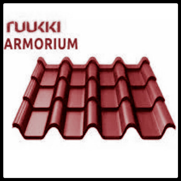 Фінська Металочерепиця "Ruukki Armorium" | RR 11 | 0.5 мм | Pural Matt ВТ | 50 plus | - Зображення 2