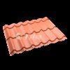 Металочерепиця Тайл Classic 0,5 мм (матова) — ArcelorMittall RAL 8004