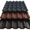 Металочерепиця РетроUS Steel Словаччина 0,45 mm PE RAL 9005