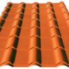 Металочерепиця KRON ( крон 400) 0,45 RAL 8017 "Blacy Pruszynski" - Зображення 7